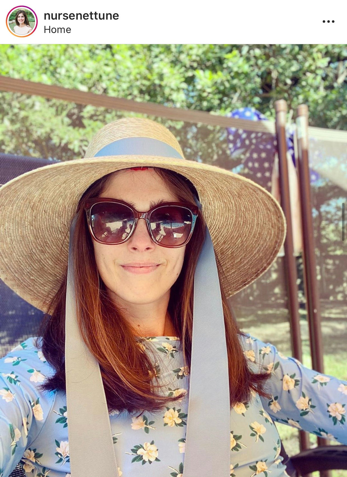 Wildflower Sun Hat - Masters Green Wide &amp; Short Grosgrain Ribbon | Sarah Bray Bermuda