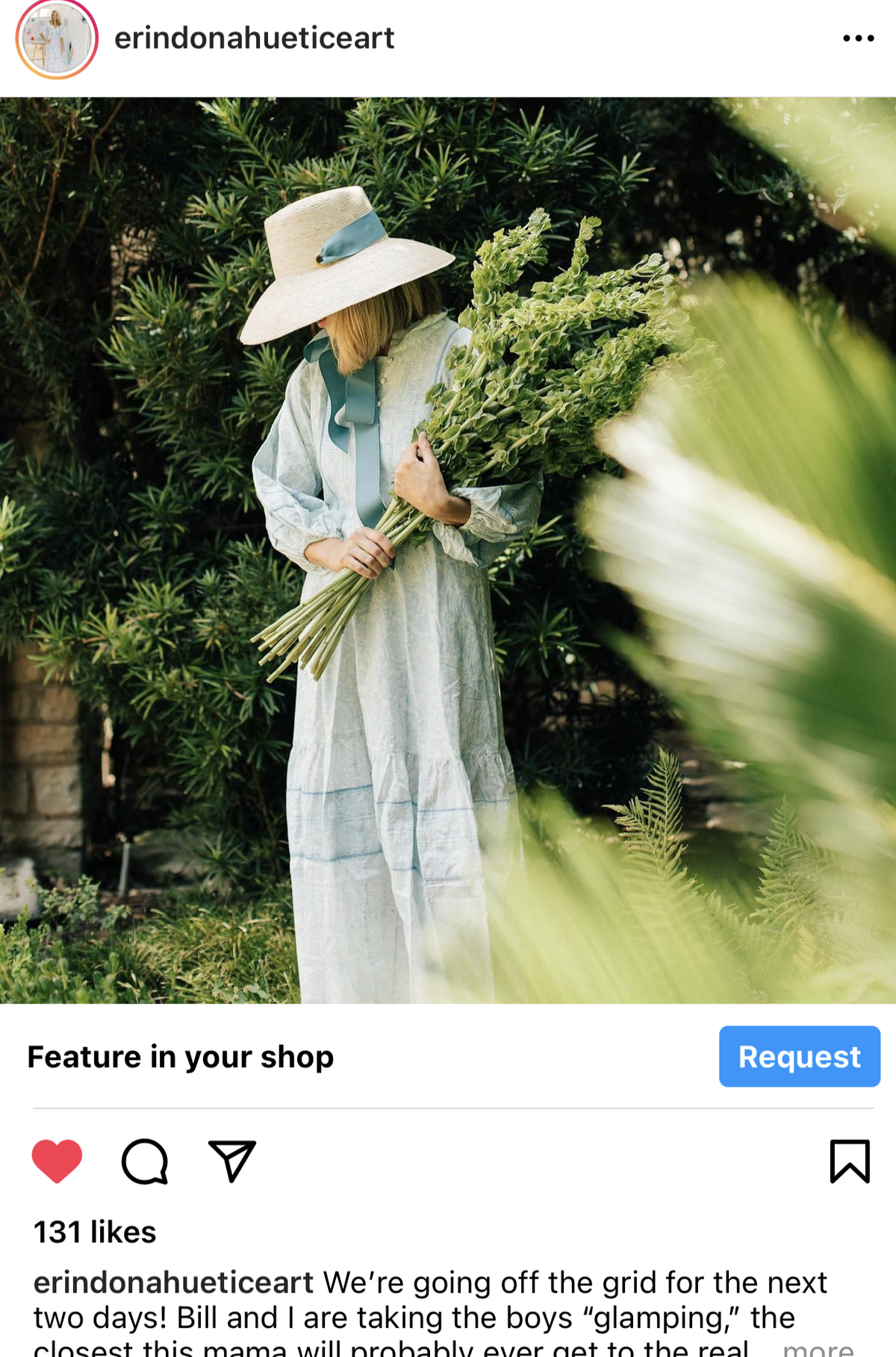 Wildflower Sun Hat - Masters Green Wide &amp; Short Grosgrain Ribbon | Sarah Bray Bermuda
