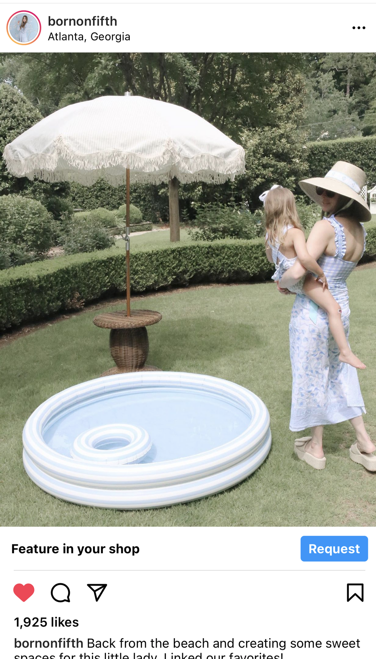Wildflower Sun Hat - Masters Green Wide &amp; Short Grosgrain Ribbon | Sarah Bray Bermuda