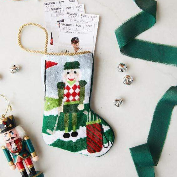 Christmas Birdie Golfing Nutcracker