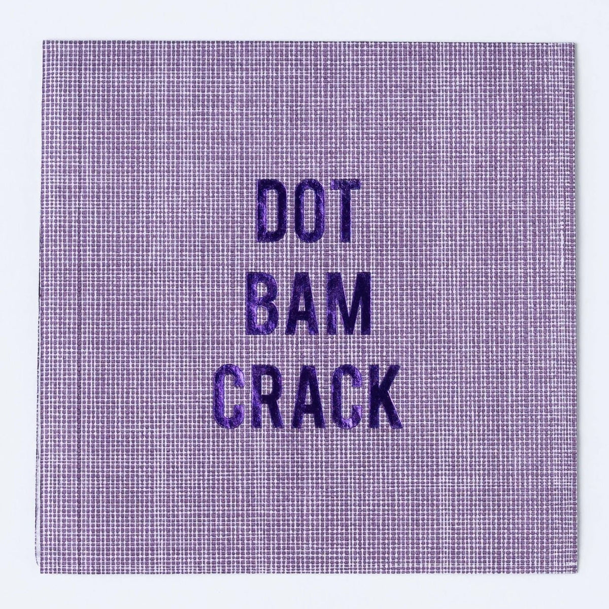 Dot Bam Crack Disposable Napkin Set