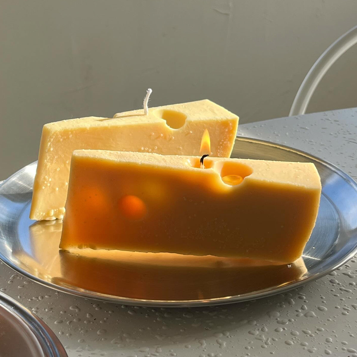 Swiss Cheese Candle