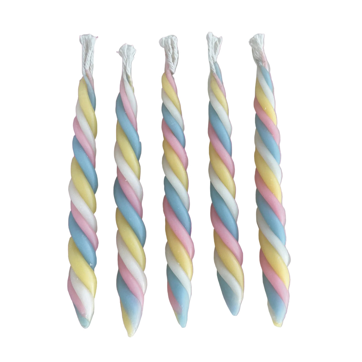 CANDLES Twisted MARSHMELLOW Candle (x5)